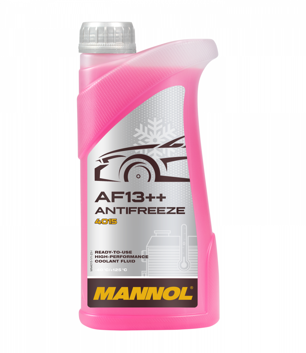 Антифриз MANNOL Antifreeze AF13++ (-40 °C) HIGH-PERFORMANCE, 1л (MN4015-1)